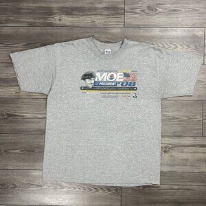 Vintage Y2K Three Stooges Moe For President Funny T Shirt